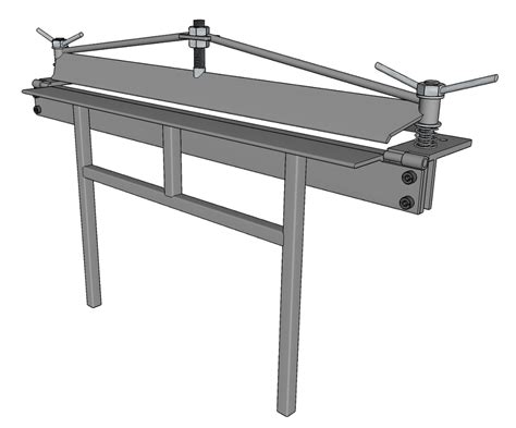 sheet metal brake plans pdf|sheet metal bender plans.